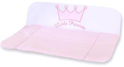 BabyLion Prémium Textil pelenkázó lap - Rózsaszín Princess - babatappancs