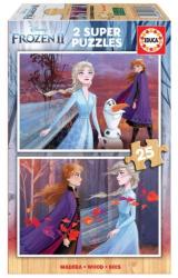 Educa Jégvarázs 2 fa puzzle 2x25 db - EDUCA