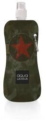 Aqua Licious összehajtható kulacs - Army - 400 ml