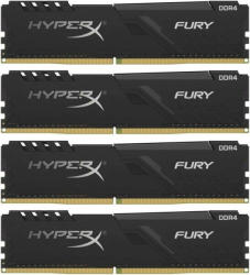 Kingston HyperX FURY 128GB (4x32GB) DDR4 3600MHz HX436C18FB3K4/128