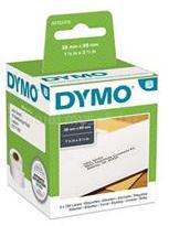 DYMO Etikett, LW nyomtatóhoz, tartós, 28x89 mm, 130 db etikett (S0722370) (S0722370)