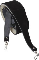 Perri's Leathers 6695 Banjo Strap Premium Suede Black
