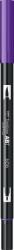 Tombow Marker caligrafic 2 in 1, ABT Dual Brush Pen, violet Tombow ABT-606 (ABT-606)