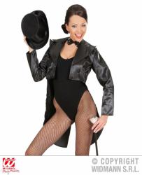  fekete szatén frakk 38-40 méret, M -87912_a