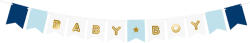 PartyDeco S. r. o Fűzér (Baby Boy), 15 X 160 cm