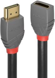 Lindy Anthra Line nagy sebességű HDMI 2.0 kábel 0.5m Fekete (36475)