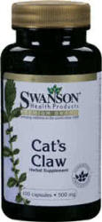 Swanson Cats Claw (100 caps. )