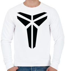 printfashion Kobe Bryant logo - Férfi pulóver - Fehér (3260169)