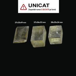  Calcit Natural Dreptunghi - 28-37 x 25-26 x 19-24 mm - ( XL )