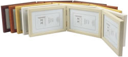 FrameTrade zsanéros fotókeret i15 10x15 tripla fekvõ