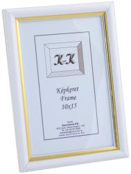 FrameTrade képkeret 17 fehér-arany