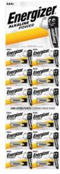 Energizer Elem, AAA mikro, 12 db, egyesével téphető, ENERGIZER Alkaline Power Kartella (EEAAAK12) (7638900432374)