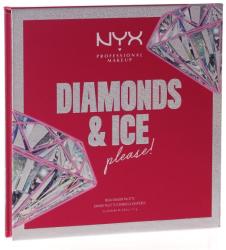 NYX Professional Makeup Paletă farduri de ochi - NYX Professional Makeup Diamonds & Ice Mega Shadow Palette 17.6 g