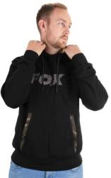 Fox Outdoor Products Black Camo Print Hoody kapucnis pulóver L (CFX063)