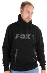 Fox Outdoor Products Black Camo High Neck magas nyakú pulóver L (CFX075)