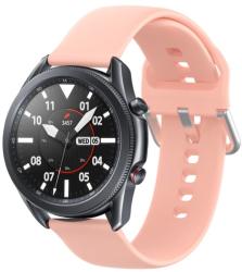 Okosóra szilikon szíj - Samsung Galaxy Watch 3 (41 mm) - pink szilikon szíj - tokgalaxis