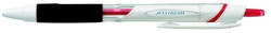 uni Golyóstoll, 0, 35 mm, nyomógombos, fehér tolltest, UNI "SXN-155 Jetstream", piros (TU155P) (TU155P)