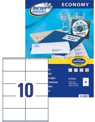 AVERY Europe100 ELA022 105x57mm univerzális 1000db-os etikett (ELA022) - bestbyte