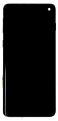  NBA001LCD010336 Samsung Galaxy S10 zöld OEM OLED kijelző érintővel kerettel, előlap (NBA001LCD010336)