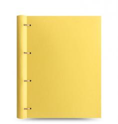 FILOFAX Agenda Clipbook Classic cu inel si rezerve A4 Lemon FILOFAX (10667)