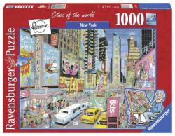Ravensburger Cities of the World - New York 1000 db-os (19732)