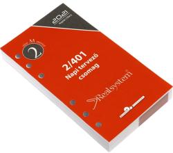 REALSYSTEM 2/401 éves napi beosztású gyűrűs naptár kiegészítő (2401-00) - bestbyte