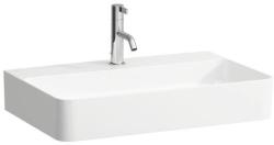 Laufen VAL Mosdótál, alsó felülete csiszolt csaplyuk nélkül , Fehér LCC bevonattal H8162844001091 (H8162844001091)