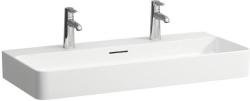Laufen VAL Mosdótál, alsó felülete csiszolt túlfolyónyílás nélkül, egy csaplyukkal , Fehér LCC bevonattal H8162874001111 (H8162874001111)