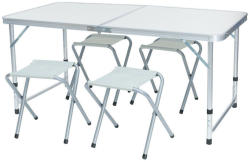 Timeless Tools Kemping asztal 4 székkel (HOP1001049) - alinda