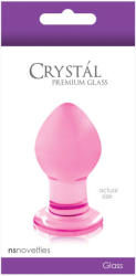 NS Novelties Dop Anal Crystal - Small - Roz