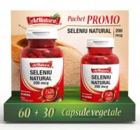 ADNATURA Seleniu natural (promo) 60+30cps ADNATURA