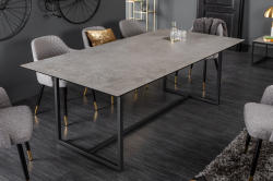  MERAN exkluzív kerámia étkezőasztal - 200cm - beton (40669)