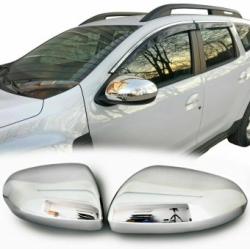 ALM Ornamente cromate din inox pentru oglinzi Dacia Duster 2 2018-2024 (0095)