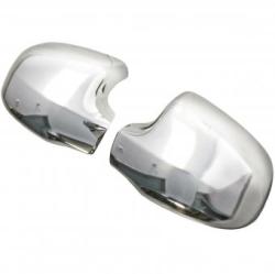 ALM Ornamente cromate din inox pentru oglinzi Dacia Logan I MCV 2008-2013 Facelift (0090 2)