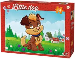 King Puzzle King - Little Dog, 24 piese (05798) (King-Puzzle-05798) Puzzle