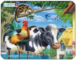 Larsen Puzzle Larsen - Farm Animals, 7 piese (48510) (Larsen-M5-2) Puzzle