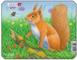 Larsen Puzzle Larsen - Squirrel, 5 piese (50875) (Larsen-Z12-3)