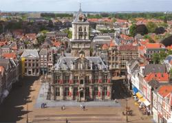 Puzzelman Puzzle PuzzelMan - Netherlands, Delft: Town Hall, 1.000 piese (43186) (PuzzelMan-425)