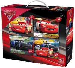 King Puzzle King - Cars 3, 12/16/20/24 piese (05504) (King-Puzzle-05504) Puzzle