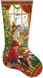 SunsOut Puzzle SunsOut - Liz Goodrich Dillon: A Boy's Stocking, 800 piese (64424) (Sunsout-97108)