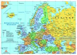 Puzzelman Puzzle PuzzelMan - Map of Europe, 99 piese (2019) (PuzzelMan-125)