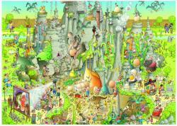 Heye Puzzle Heye - Marino Degano: Jurassic Habitat, 1.000 piese (51837) (Heye-29727)