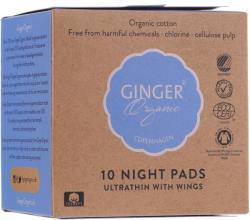 Ginger Organic Absorbante de noapte, 10 bucăți - Ginger Organic 10 buc