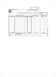 VICTORIA Nyomtatvány, készletbevételezési bizonylat, 25x4, A5, VICTORIA "B. 12-111", 10 tömb/csomag (NVB12111) - officesprint