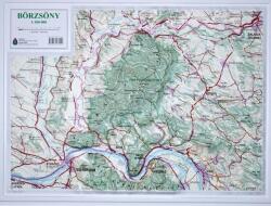 Magyar Honvédség - HM Térképészeti Kht Börzsöny dombortérkép Magyar Honvédség 1: 100 000 63x47 cm