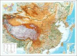 Gizi Map Kína falitérkép Gizi Map 1: 6 500 000 125x85