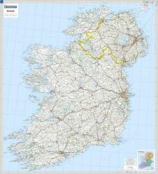 Michelin Ireland falitérkép (laminated) 5712. 1/400, 000