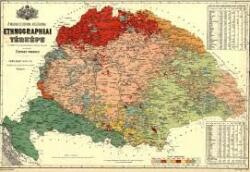 Magyar Honvédség - HM Térképészeti Kht Magyar néprajzi térkép falitérkép MH 92x68 1 : 1 152 000