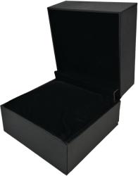 WatchBox Cutie pentru 1 ceas - Piele Ecologica Neagra - Imprimeu Sarpe - WZ4119 (WZ4119)
