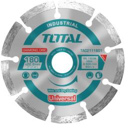 TOTAL Disc debitare beton, Total, 180mm, taiere umeda / uscata Disc de taiere